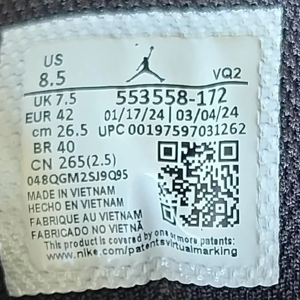 Jordan air low